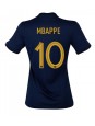 Billige Frankrike Kylian Mbappe #10 Hjemmedrakt Dame VM 2022 Kortermet